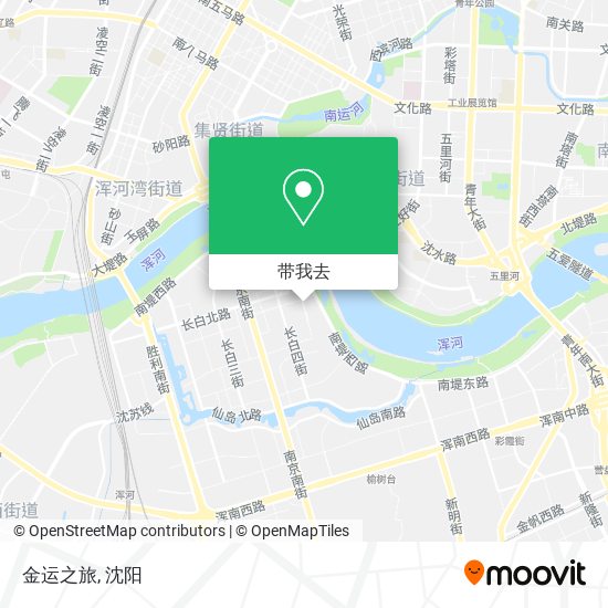 金运之旅地图