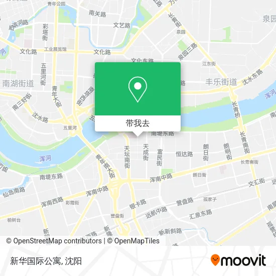 新华国际公寓地图