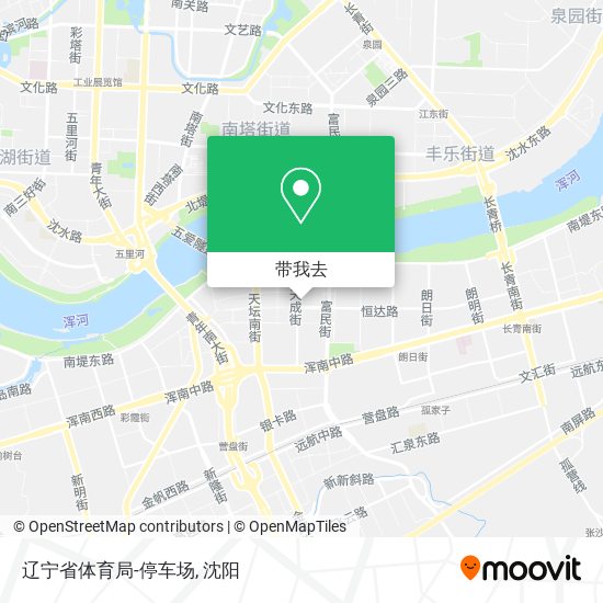 辽宁省体育局-停车场地图