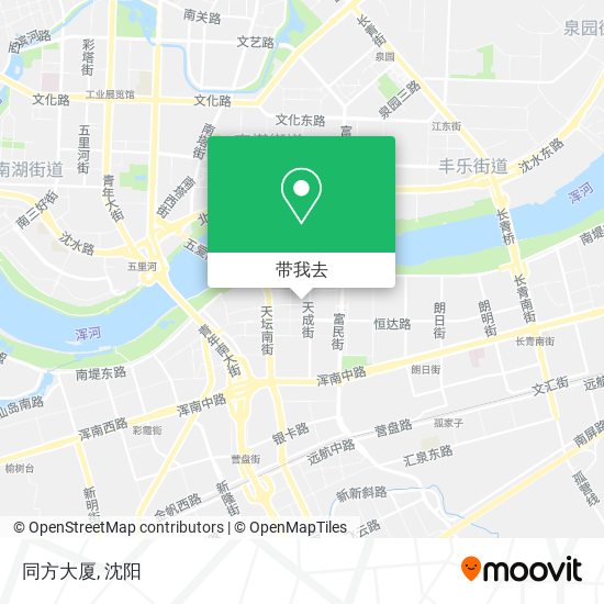 同方大厦地图