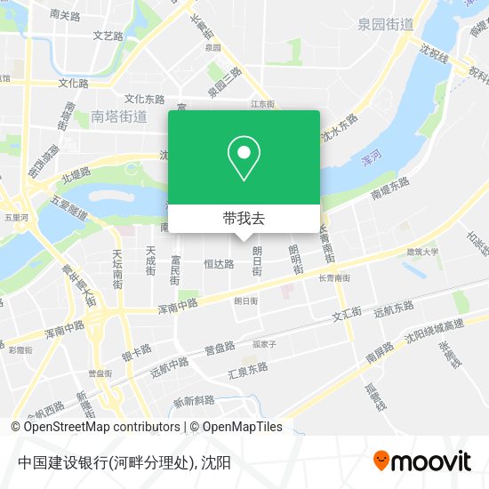 中国建设银行(河畔分理处)地图