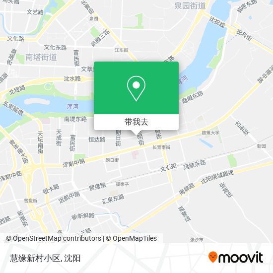 慧缘新村小区地图