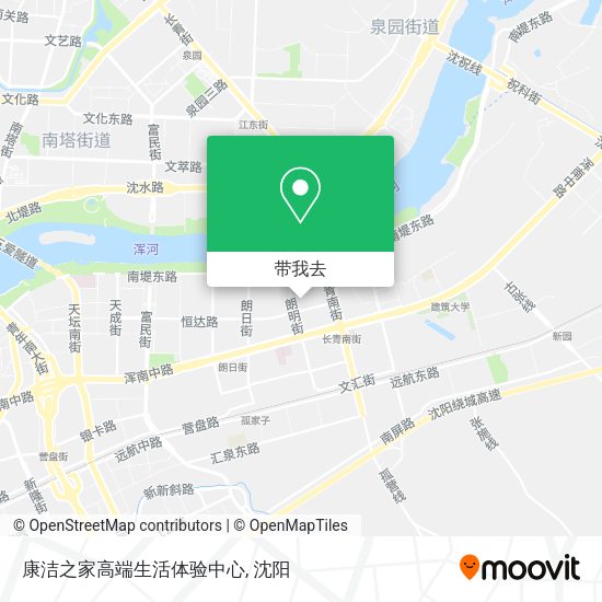 康洁之家高端生活体验中心地图