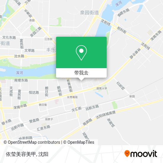 依莹美容美甲地图