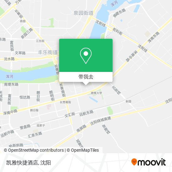 凯雅快捷酒店地图