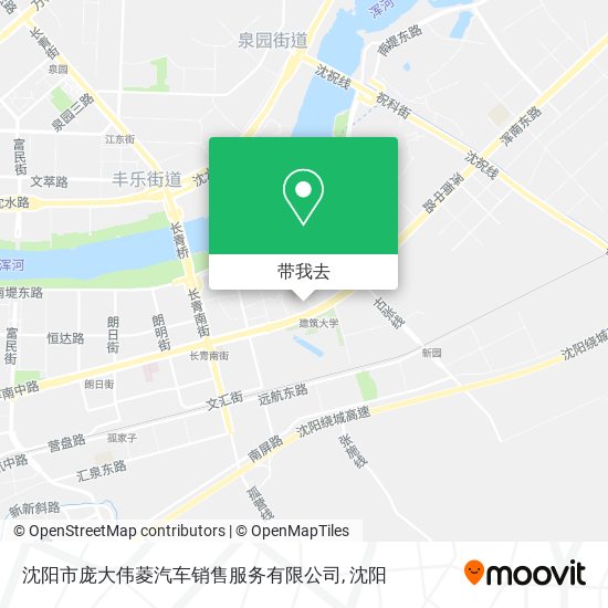 沈阳市庞大伟菱汽车销售服务有限公司地图