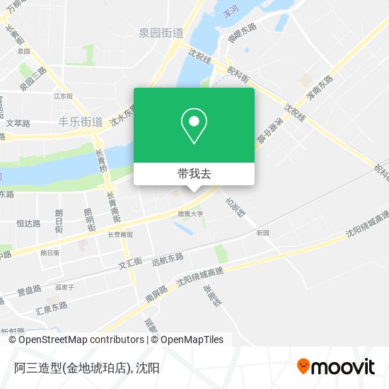 阿三造型(金地琥珀店)地图