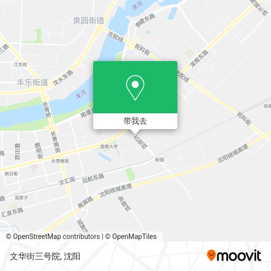 文华街三号院地图