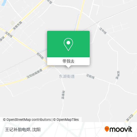王记补胎电焊地图