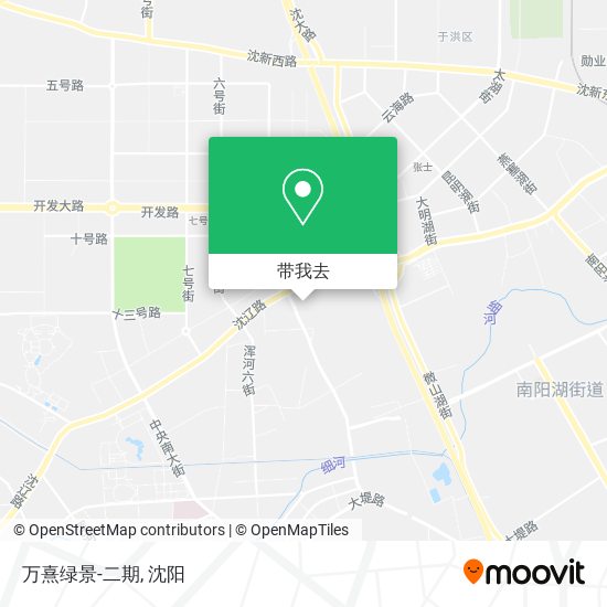 万熹绿景-二期地图