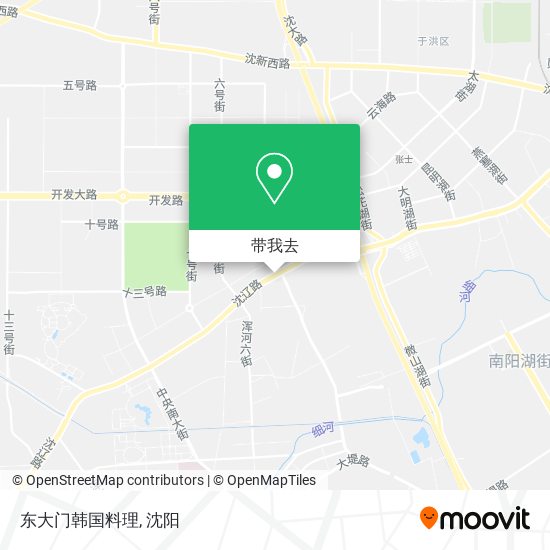 东大门韩国料理地图