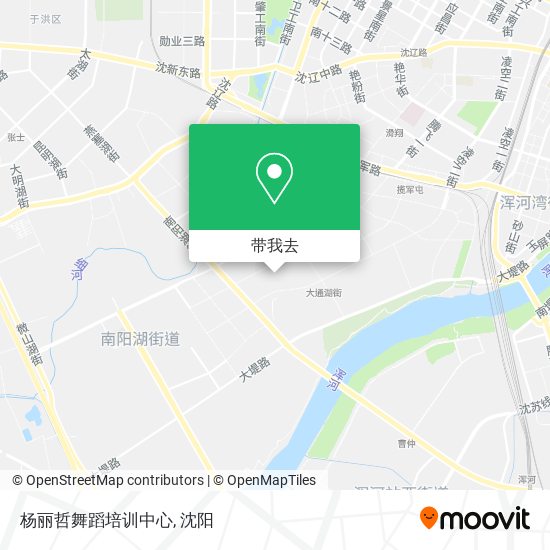 杨丽哲舞蹈培训中心地图