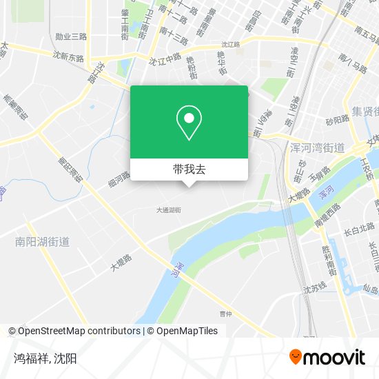 鸿福祥地图