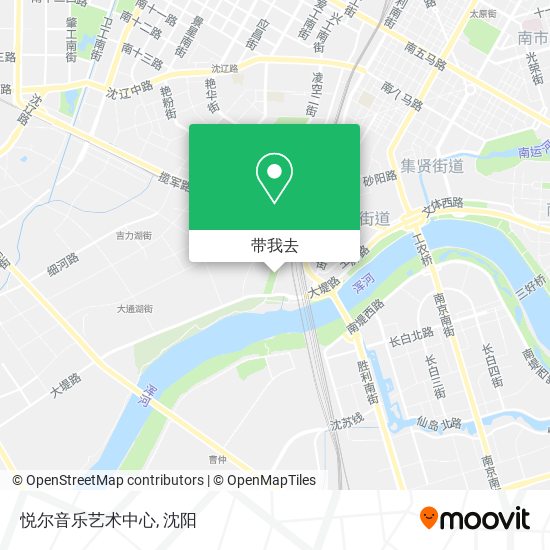 悦尔音乐艺术中心地图