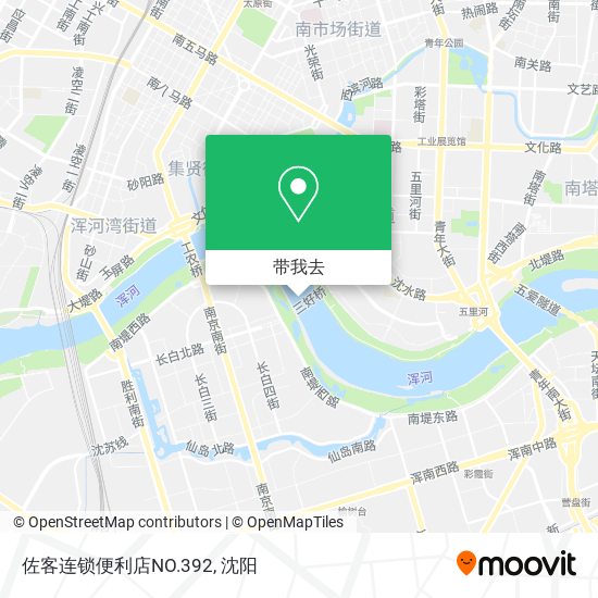 佐客连锁便利店NO.392地图