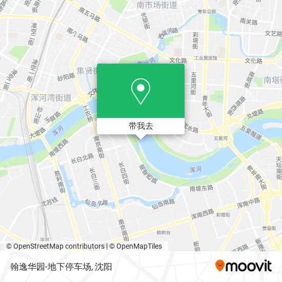 翰逸华园-地下停车场地图