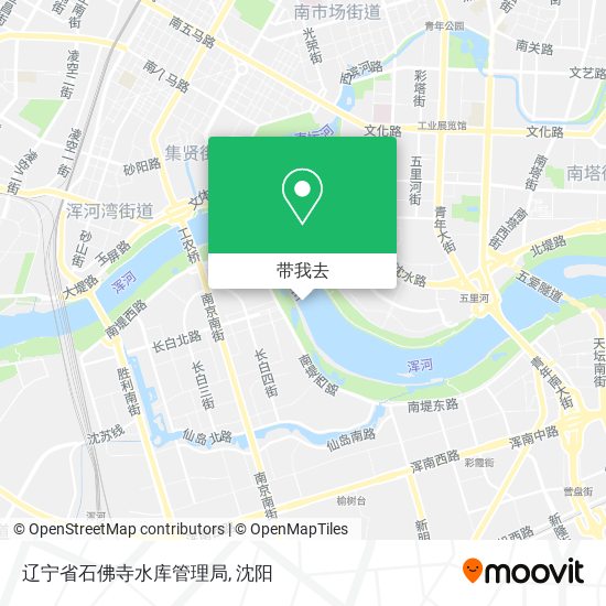 辽宁省石佛寺水库管理局地图