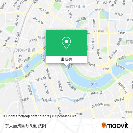 东大丽湾国际B座地图