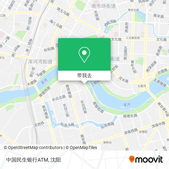 中国民生银行ATM地图