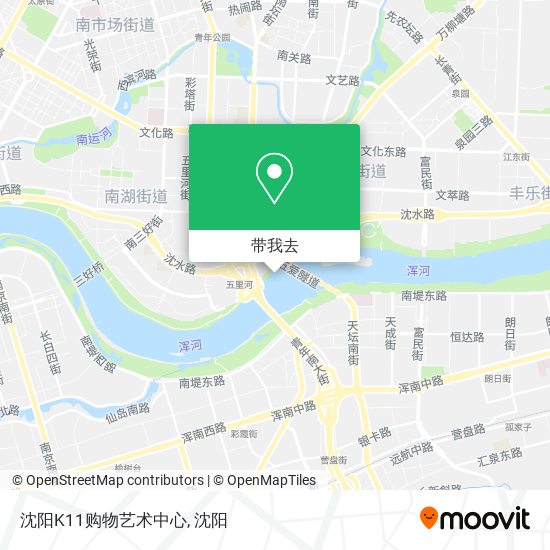 沈阳K11购物艺术中心地图