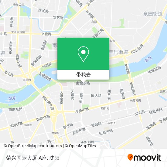 荣兴国际大厦-A座地图
