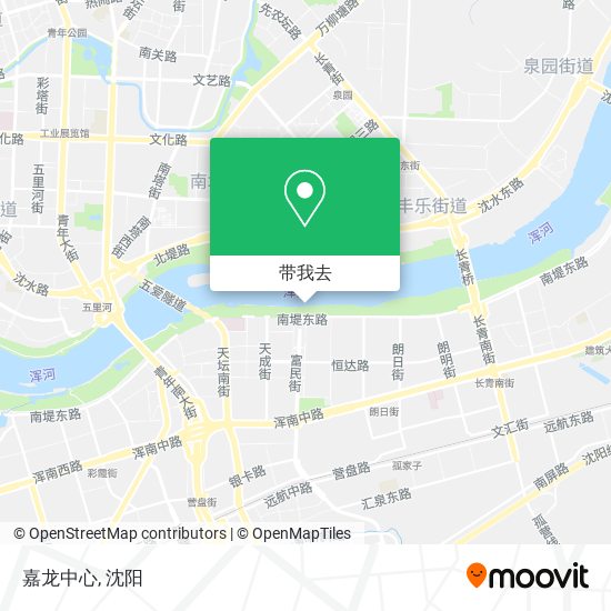 嘉龙中心地图