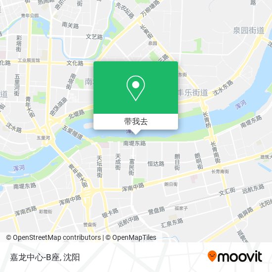 嘉龙中心-B座地图