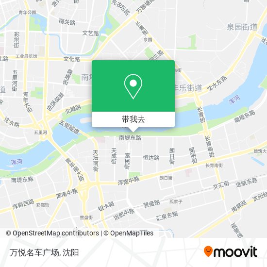 万悦名车广场地图