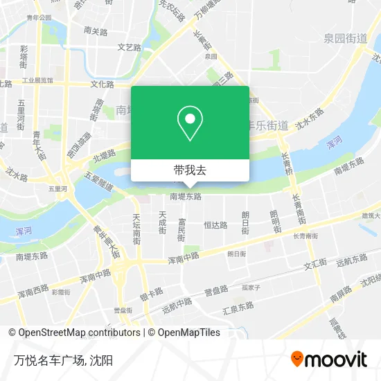 万悦名车广场地图