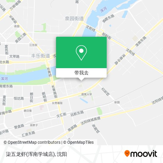 柒五龙虾(浑南学城店)地图
