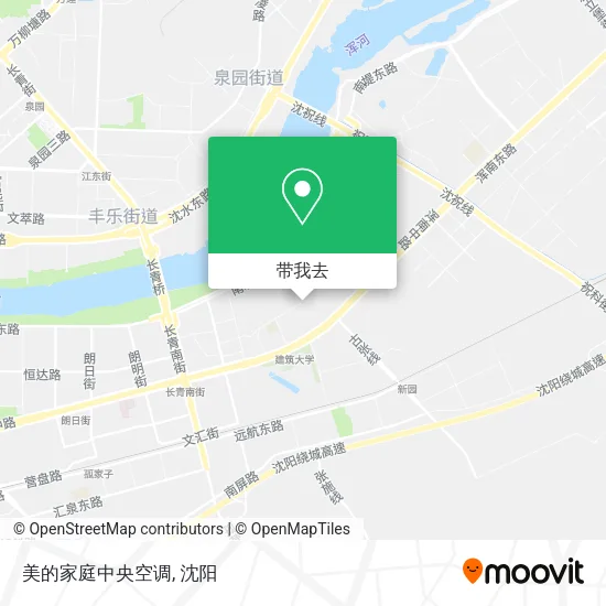 美的家庭中央空调地图