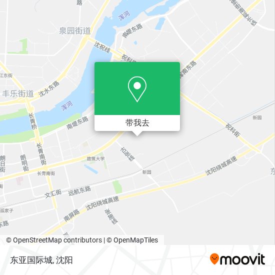 东亚国际城地图