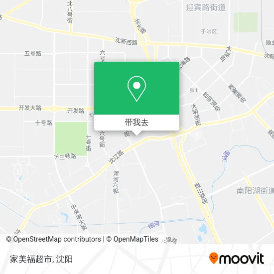 家美福超市地图