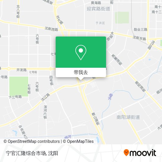 宁官汇隆综合市场地图