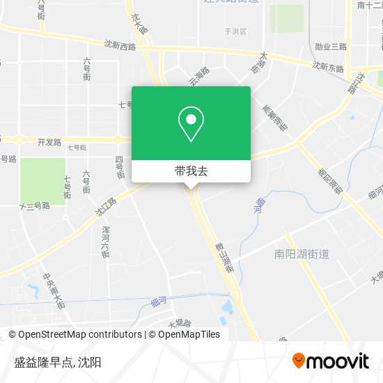 盛益隆早点地图