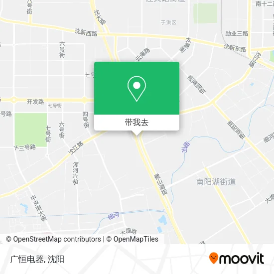 广恒电器地图