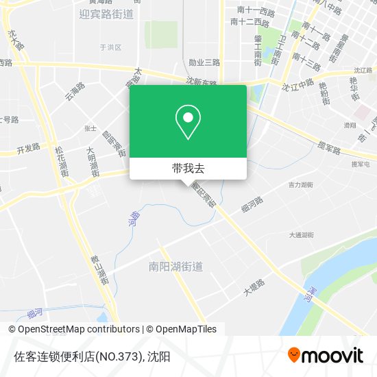 佐客连锁便利店(NO.373)地图