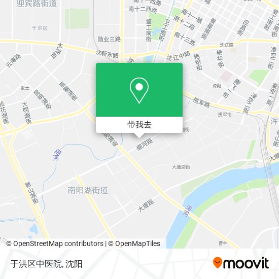 于洪区中医院地图