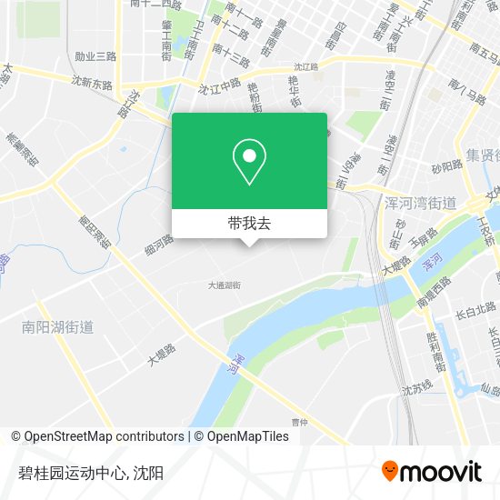 碧桂园运动中心地图