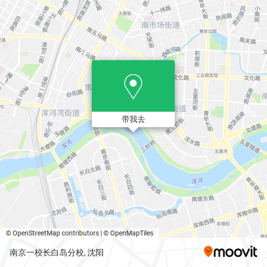 南京一校长白岛分校地图