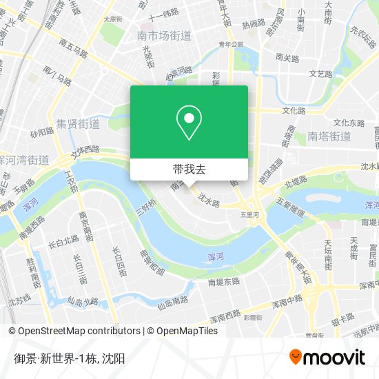 御景·新世界-1栋地图