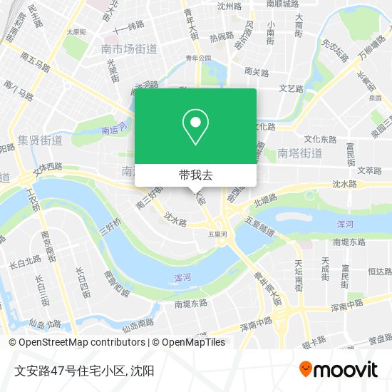 文安路47号住宅小区地图