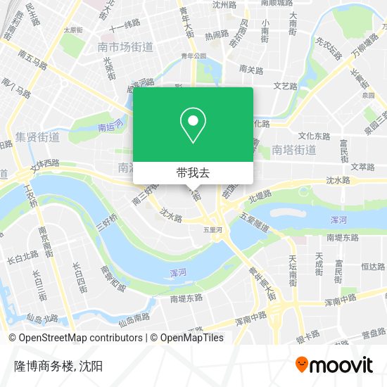 隆博商务楼地图