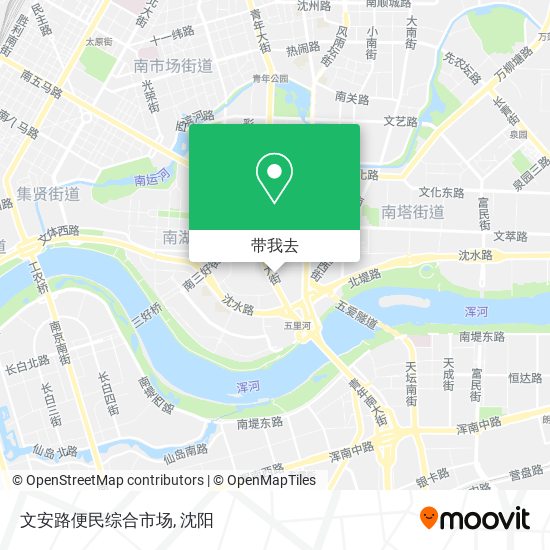 文安路便民综合市场地图