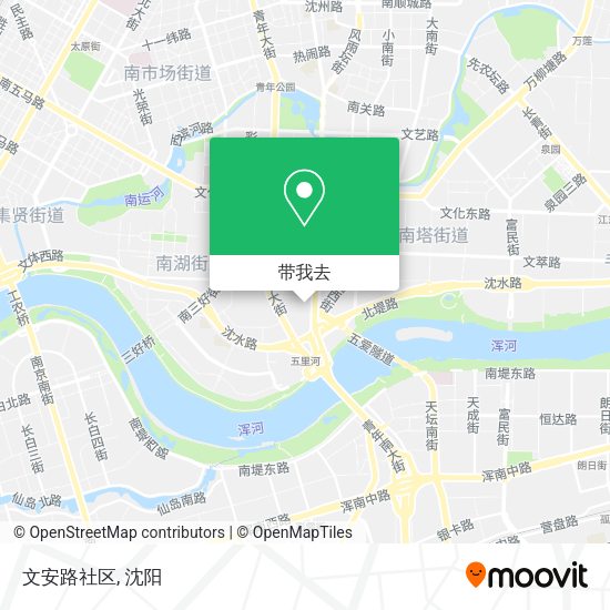 文安路社区地图
