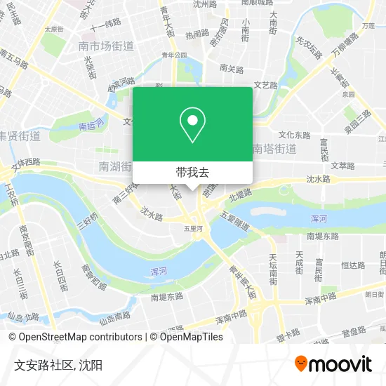 文安路社区地图