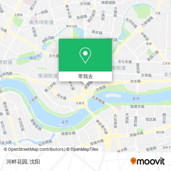 河畔花园地图