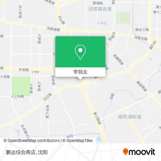 鹏达综合商店地图
