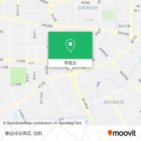 鹏达综合商店地图