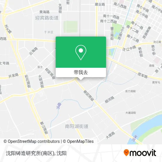 沈阳铸造研究所(南区)地图